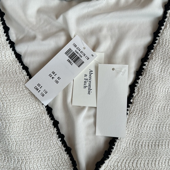 Abercrombie & fitch Crochet-Style V-Neck Mini Dress women size small - Picture 8 of 12
